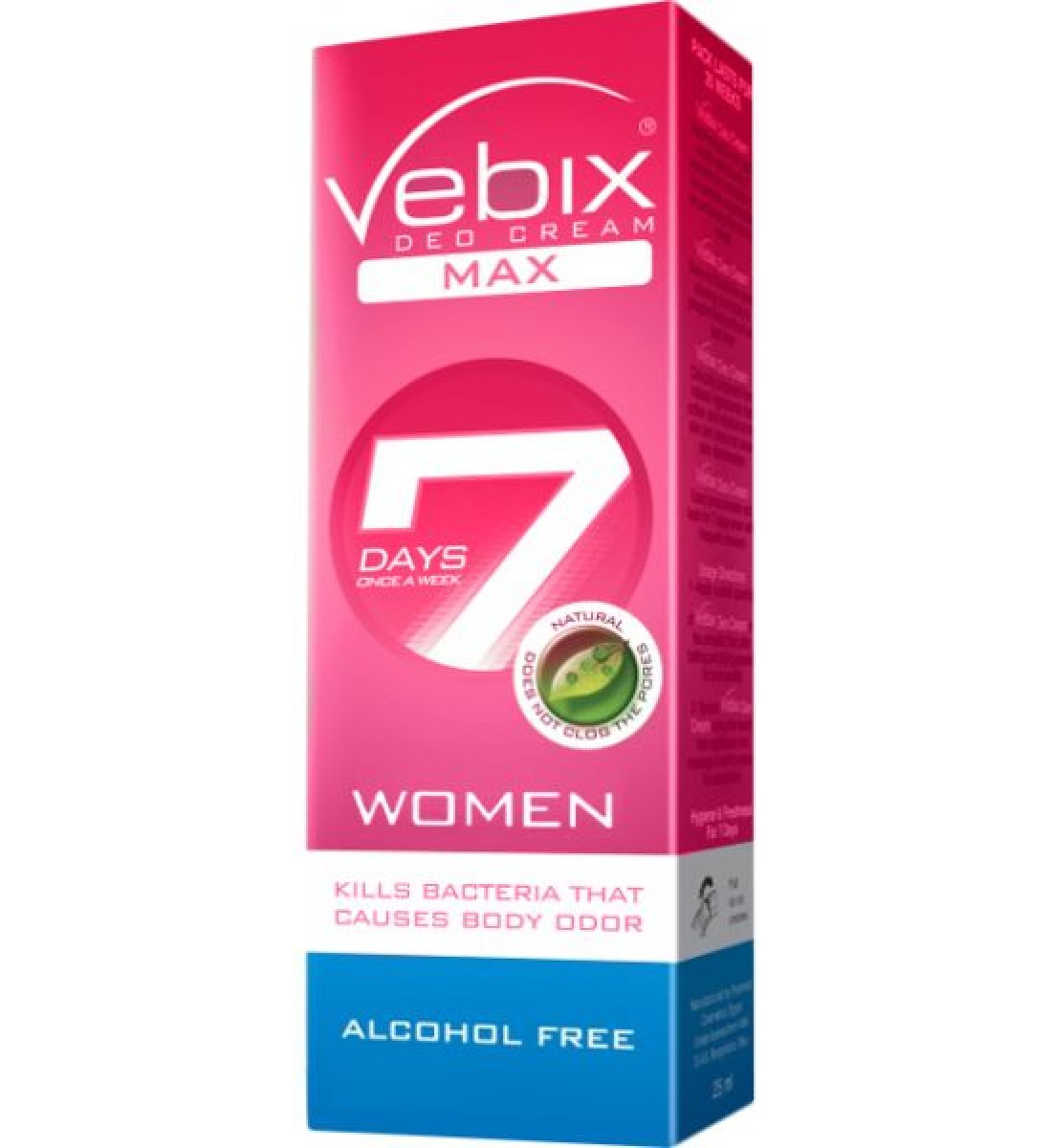 Vebix Deodorant Max Mystic -Women, 25 gm
